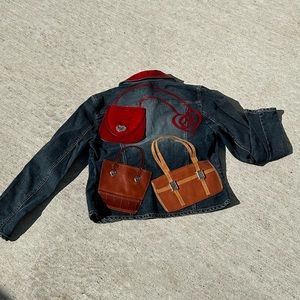 RARE Brighton Purses Denim Jacket